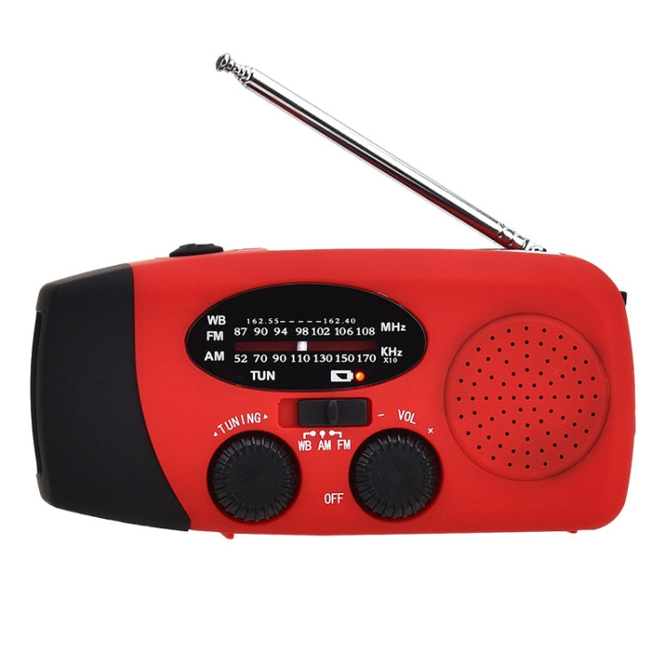 HanRongda HRD-902 Disaster Prevention and Emergency Solar Charging Lighting Mobile Portable Radio, HRD-902 – Waterproof, Wear-resistant, TPU HRD-902