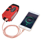 HanRongda HRD-902 Disaster Prevention and Emergency Solar Charging Lighting Mobile Portable Radio, HRD-902 – Waterproof, Wear-resistant, TPU
