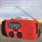 HanRongda HRD-902 Disaster Prevention and Emergency Solar Charging Lighting Mobile Portable Radio, HRD-902 – Waterproof, Wear-resistant, TPU
