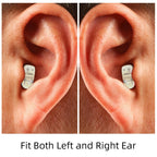 AN127 Invisible In-Ear Hearing Aid Sound Amplifier For The Elderly And Hearing Impaired, Blue Left Ear, Red Right Ear), Black Left Ear, Black Right Ear, Skin Color Left Ear, Skin Color Right Ear