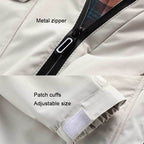 Men Casual Jacket Autumn And Winter Hooded Jacket, M, L, XL, XXL, XXXL, XXXXL – Waterproof, Wear-resistant, Slim Fit