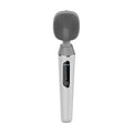Electric Bath Brush Silicone Vibration Long-handled Back Spa Shower White