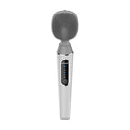 Electric Bath Brush Silicone Vibration Long-handled Back Spa Shower White
