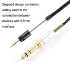 For Sennheiser HD518 / HD558 / HD598 / M40X / M50X Headset Upgrade Cable, 1.2m, 2m – Magnetic