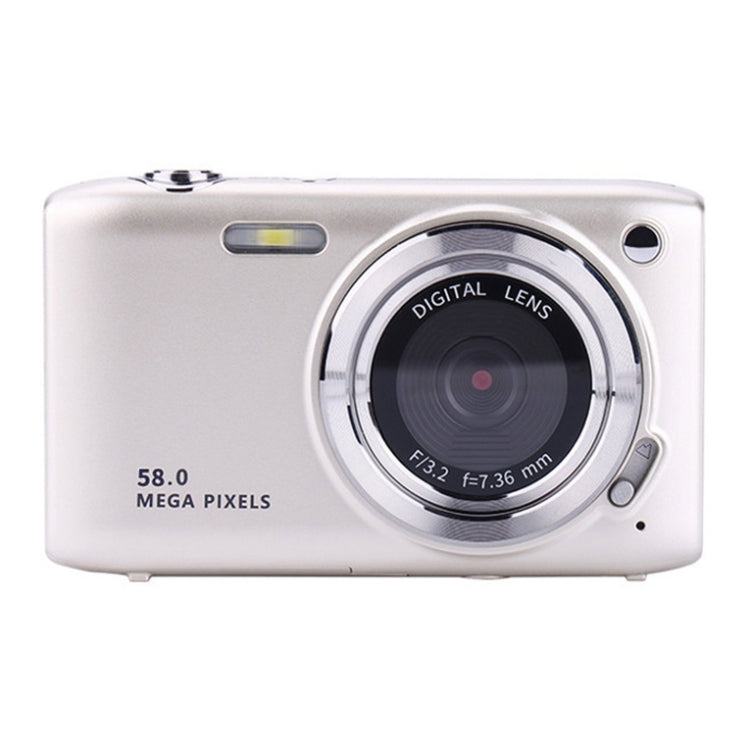 2.88 Inch IPS Screen HD Digital Camera 16X Zoom Portable CCD Camera, Champagne Gold, White, Black, Green, Rose Pink Champagne Gold