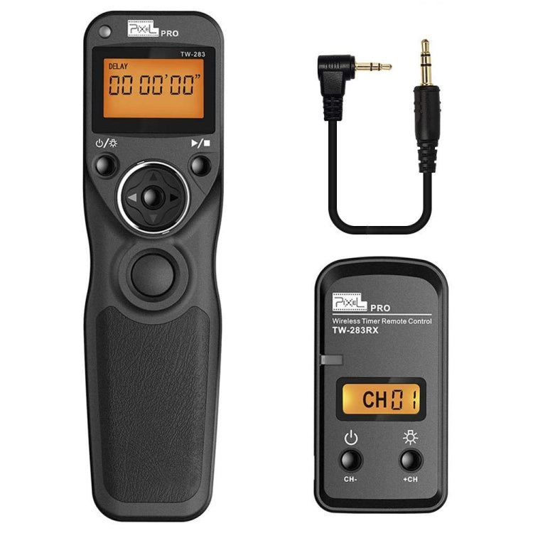 Pixel TW283 Shutter Wireless Delay Remote Control SLR Shutter Flasher, For Canon E3, For Canon N3, For Nikon DC0, For Nikon DC2, For Sony S1, For Sony S2, For Instax 90, For Instax E3 For Canon E3