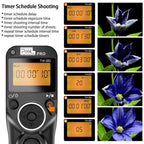 Pixel TW283 Shutter Wireless Delay Remote Control SLR Shutter Flasher, For Canon E3, For Canon N3, For Nikon DC0, For Nikon DC2, For Sony S1, For Sony S2, For Instax 90, For Instax E3