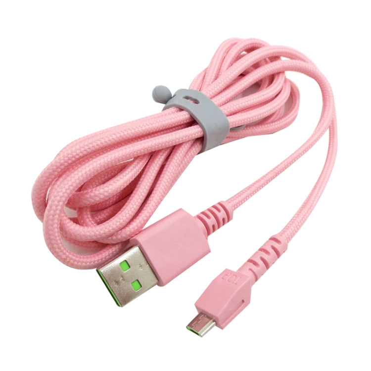 For Razer / Naga Viper Pro / Viper V2 Professional Wireless Mouse Charging Cable – Durable Build, Easy to Use Pink