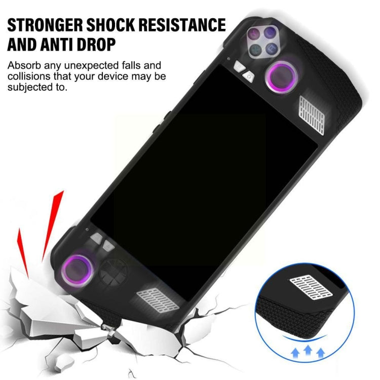 For ASUS ROG Ally Handheld Game Console Silicone Drop-proof Protective Case All-inclusive Case, Black, White, Grey, Red, Blue, Pink – Durable Build, Easy to Use