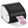 Phomemo D520-BT Bluetooth Thermal Shipping Label Printer Wireless Desktop Printer For Barcode Address Labels, US, EU US Black White