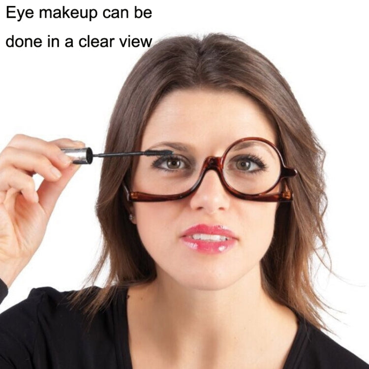 Makeup Presbyopic Glasses Multicolored Rotatable Magnifying Glass Single Piece Reading Glass, Degree:, +150, +200, +250, +300, +350, +400 – Durable Build, Easy to Use