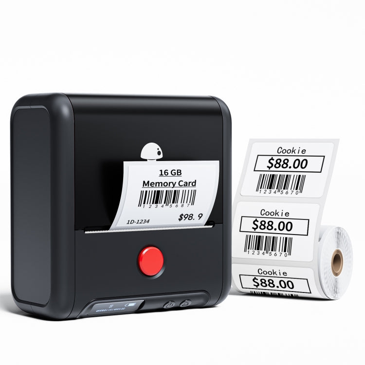 Phomemo M200 QR Code Tag Handheld Portable Bluetooth Thermal Label Printer, M200 M200 Black