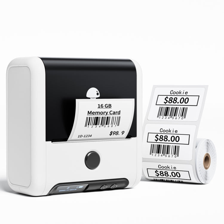 Phomemo M200 QR Code Tag Handheld Portable Bluetooth Thermal Label Printer, M200 – Bluetooth M200 White