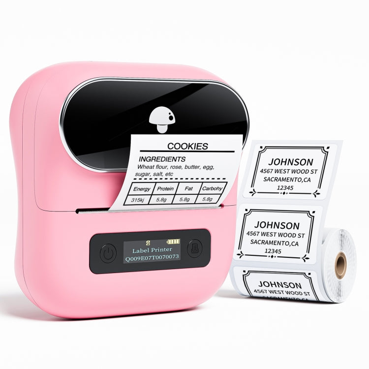Phomemo M220 Jewelry Clothing Tags Bluetooth Thermist Strip Tag Printer, M220 – Bluetooth M220 Pink