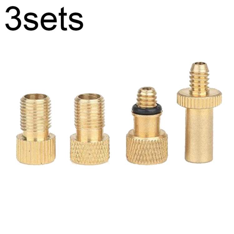 SV/AV/DV Bicycle Valve Adapter Set Bike Ball Pump Accessories, 15 in 1, 24 in 1 with Leather Ring, 25 in 1, 24 in 1, 32 in 1, 16 in 1, 10 in 1, 3sets 3 in 1, 12 in 1, 3sets 5 in 1, 3sets 4 in 1, 3sets 4 in 1 Gold, 14 in 1, 16 in 1 with Split Box... –... 3sets 4 in 1 Gold