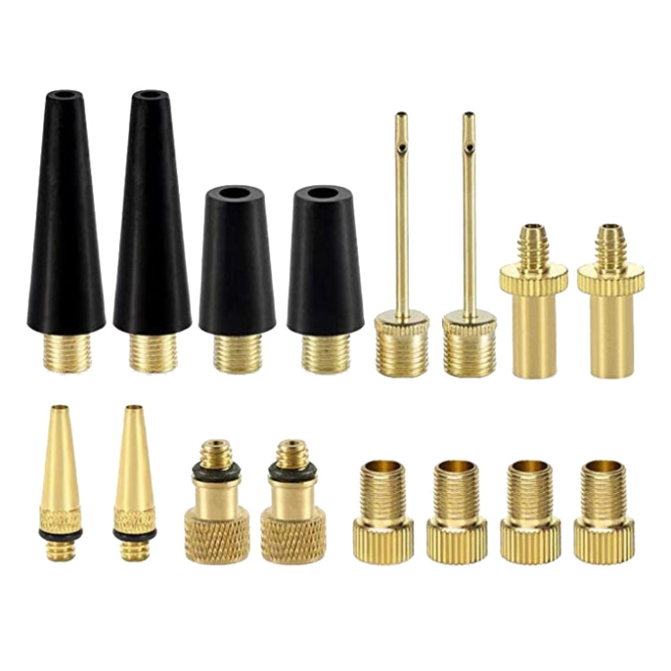 SV/AV/DV Bicycle Valve Adapter Set Bike Ball Pump Accessories, 15 in 1, 24 in 1 with Leather Ring, 25 in 1, 24 in 1, 32 in 1, 16 in 1, 10 in 1, 3sets 3 in 1, 12 in 1, 3sets 5 in 1, 3sets 4 in 1, 3sets 4 in 1 Gold, 14 in 1, 16 in 1 with Split Box... –... 16 in 1 with Split Box