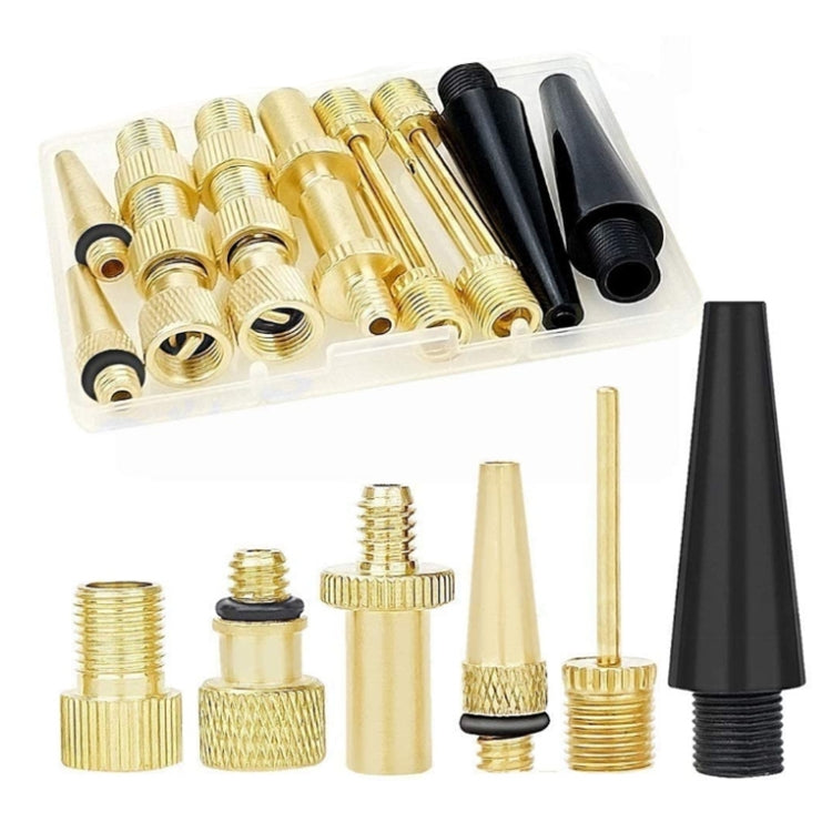 SV/AV/DV Bicycle Valve Adapter Set Bike Ball Pump Accessories, 15 in 1, 24 in 1 with Leather Ring, 25 in 1, 24 in 1, 32 in 1, 16 in 1, 10 in 1, 3sets 3 in 1, 12 in 1, 3sets 5 in 1, 3sets 4 in 1, 3sets 4 in 1 Gold, 14 in 1, 16 in 1 with Split Box... –... 16 in 1 Type 2