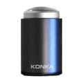 KONKA Mini Portable Razor Outdoor Waterproof Men Razor, Black, Black+1 Knife Head, Black+3 Knife Head Black