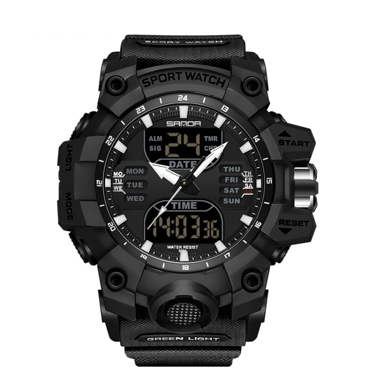 Watch – Shockproof, Transparent Transparent Black
