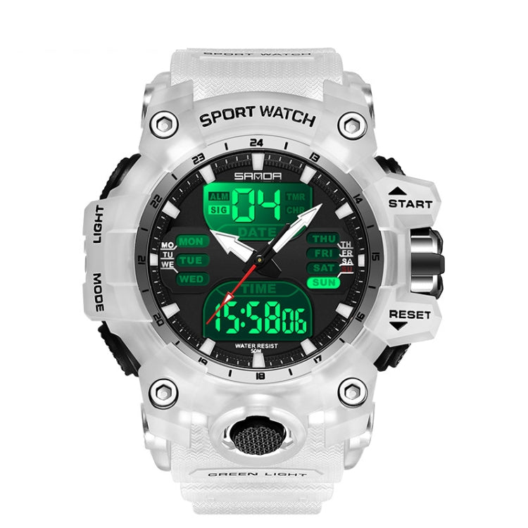 Watch – Shockproof, Transparent Transparent White