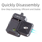 XILETU PQ-38 Quick Release Plate Base Tripod Slider Mount Adapter, PQ-38 Quick Release Plate