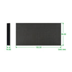 Waveshare RGB Full-color LED Matrix Panel, 3mm Pitch, 64 × 32 Pixels, Adjustable Brightness,, 20117, 33840