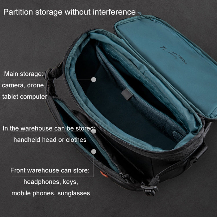 PGYTECH OneMo Stabilizer Drone Micro Camera Single Shoulder Storage Bag, 7L, 11L – Waterproof