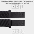 PGYTECH Flash Card Box SD/TF Memory Card Storage Drone Accessories, PGYTECH – Card Slot, Aluminum Alloy