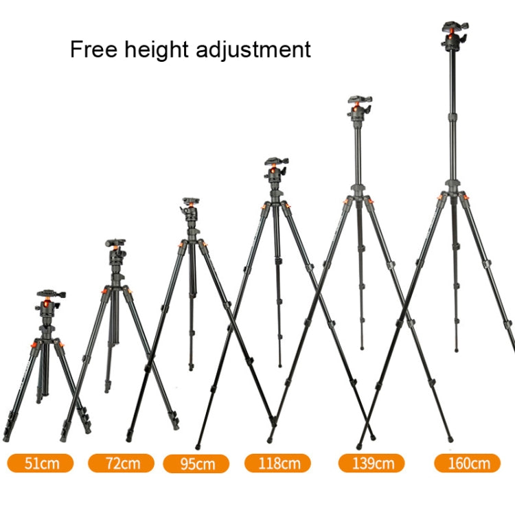 DSLR Tripod Photography Stand Portable Cell Phone Micro SLR Tripod, K268+KJ36