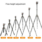 DSLR Tripod Photography Stand Portable Cell Phone Micro SLR Tripod, K268+KJ36