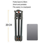 DSLR Tripod Photography Stand Portable Cell Phone Micro SLR Tripod, K268+KJ36