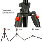 DSLR Tripod Photography Stand Portable Cell Phone Micro SLR Tripod, K268+KJ36