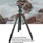 DSLR Tripod Photography Stand Portable Cell Phone Micro SLR Tripod, K268+KJ36