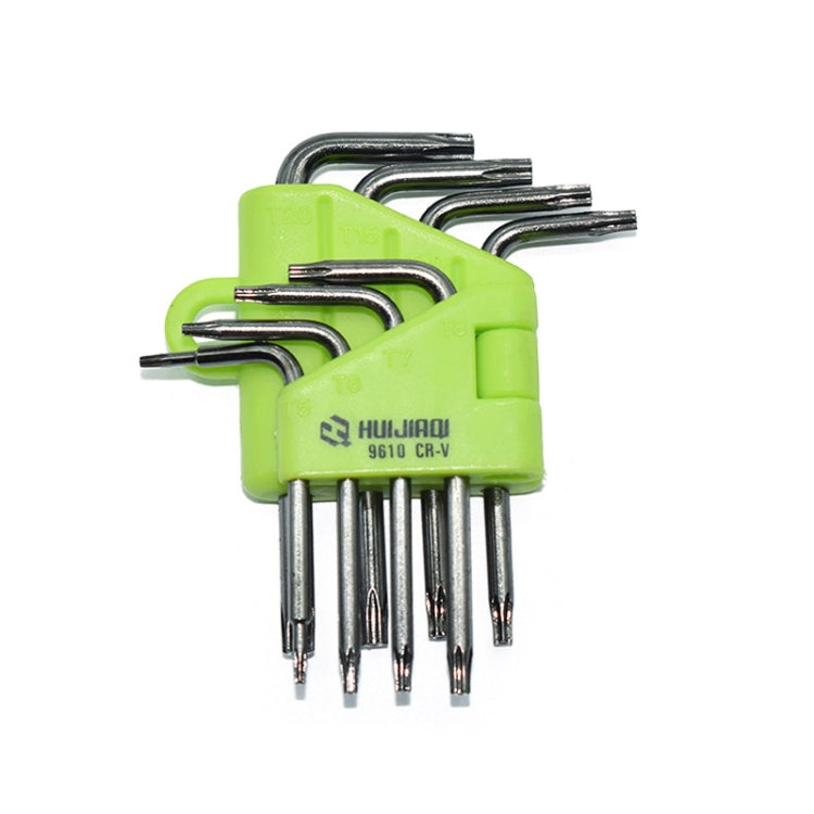 HUIJIAQI Hexagon Torx Screwdriver Spanner Multifunction Combination Tool, 8pcs/set 8pcs set