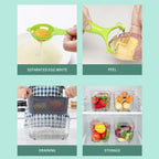 22 in 1 Multifunctional Food Chopper Grater Onion Dicer Veggie Cutter with 13 Stainless Steel Blades, 22 in 1 Multifunctional – Durable Build, Easy to Use