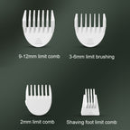 Pet Shaver Cat Dog Paw Hair Clipper Electric Fader, 2 in 1 Green, 3 in 1 Green, 4 in 1 Green, 2 in 1 White, 3 in 1 White, 4 in 1 White
