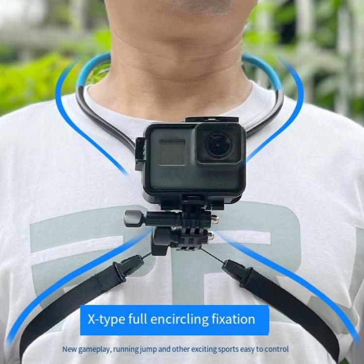 TUYU Camera Neck Holder Mobile Phone Chest Strap Mount For Video Shooting//POV, Standard (Black), Standard (Blue), With Phone Clip (Black), With Phone Clip (Blue), Vertical Shooting (Black), Vertical Shooting (Blue), Vertical +Phone Clip (Black)      ...