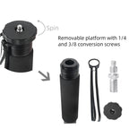 Carbon Fiber DSLR Camera Monopod Mountaineering Stick Photography Selfie Holder, P285C