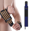 SURECOOL 50x8cm Sports Wrist Wraps Weightlifting Equipment Training Straps Dark Blue