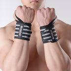 SURECOOL 50x8cm Sports Wrist Wraps Weightlifting Equipment Training Straps