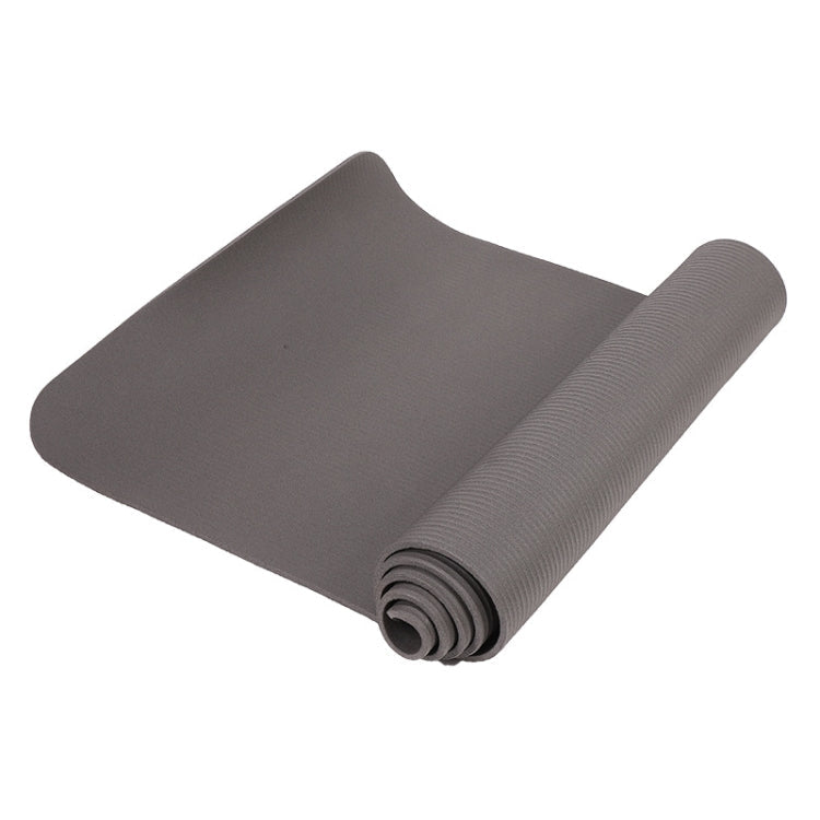 187 x 62.5 x 0.8cm NBR Yoga Mat Widened and Thickened Non-slip Dance Fitness Mat – Non-slip Gray