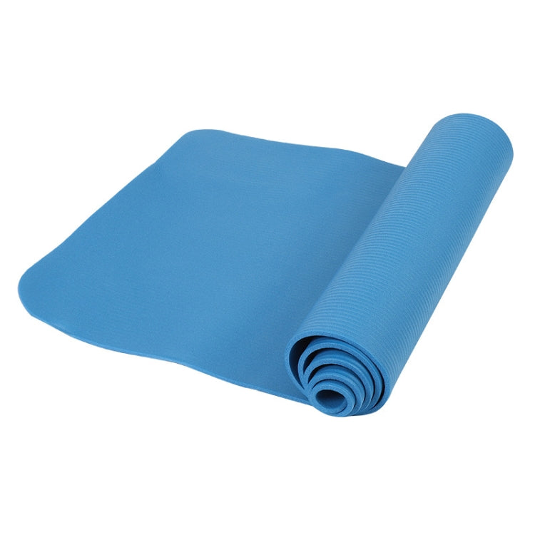 187 x 62.5 x 0.8cm NBR Yoga Mat Widened and Thickened Non-slip Dance Fitness Mat – Non-slip Blue