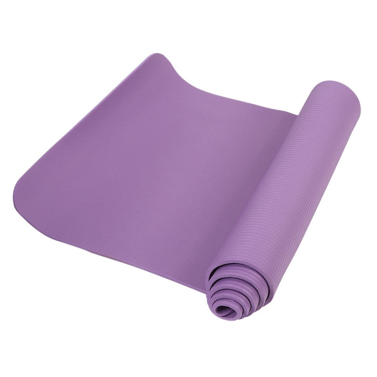 187 x 62.5 x 0.8cm NBR Yoga Mat Widened and Thickened Non-slip Dance Fitness Mat – Non-slip Purple