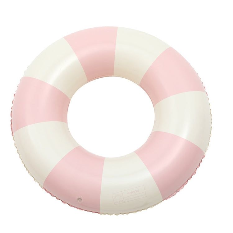 Thickened Outdoor Water Sports Children Swimming Ring, 60cm, 70cm, 80cm, 90cm, 90cm with Handle – Durable Build, Easy to Use 60cm Pink Grid