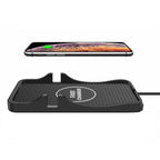 15W Car Wireless Charging Silicone Base For Apple Android Phones, TYPE-C Interface