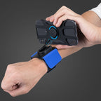 3 In 1 Four Jaws Detachable Swivel Arm Wrist Strap Bicycle Holder For 4.5-6.5 inch Phones, 3 In 1 (Blue) – Non-slip