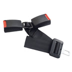 One Support and Two Extension Belt Car Rear Two-seat Seat Safety Belt Connector – Durable Build, Easy to Use