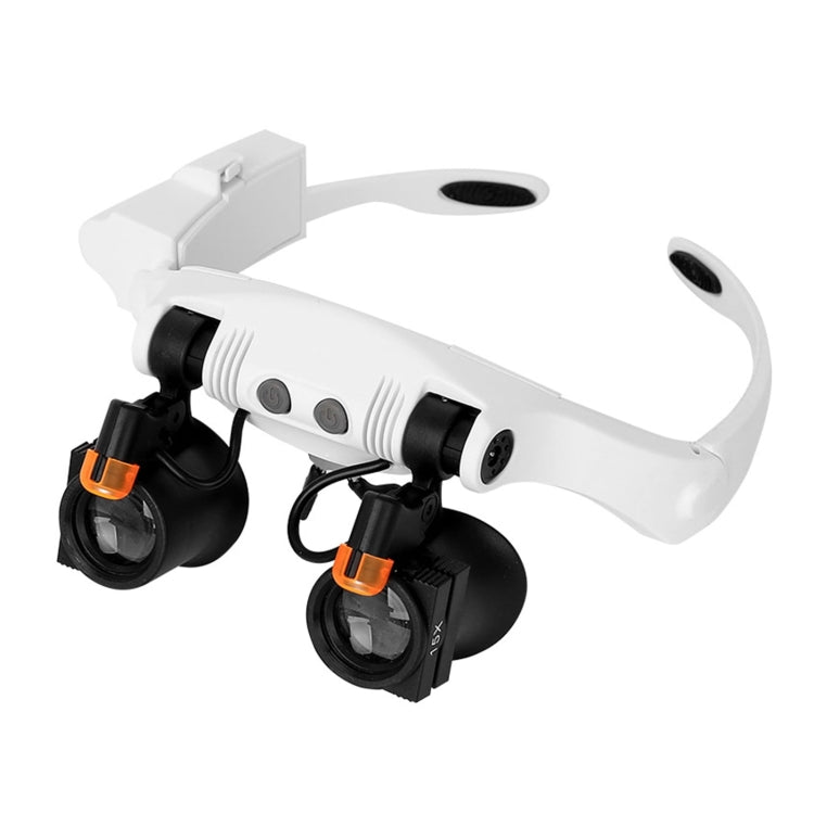 Headband Magnifying Glasses with Cold and Warm Light Source Interchangeable Combine 21 Different Multiples Default Title