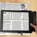 A4 Magnifying Glass Reading Handheld Soft PVC Full Page 3X Magnifier Default Title