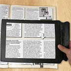 A4 Magnifying Glass Reading Handheld Soft PVC Full Page 3X Magnifier Default Title